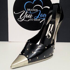 Vintage Women's Pump Shoe Collectible Wine Bottle Holder